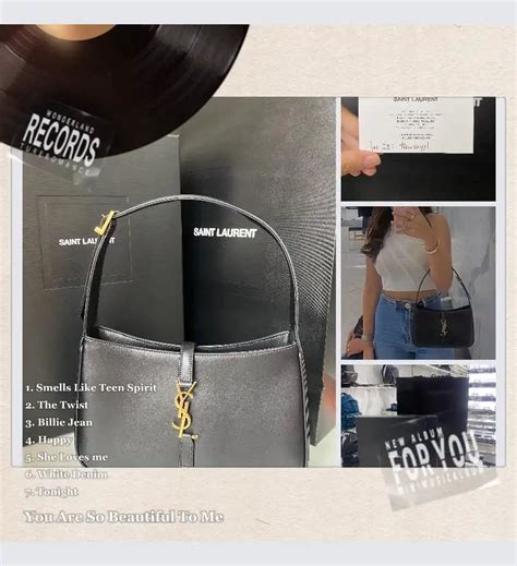 YSL hobo bag กระเป๋าโรเซ่! .